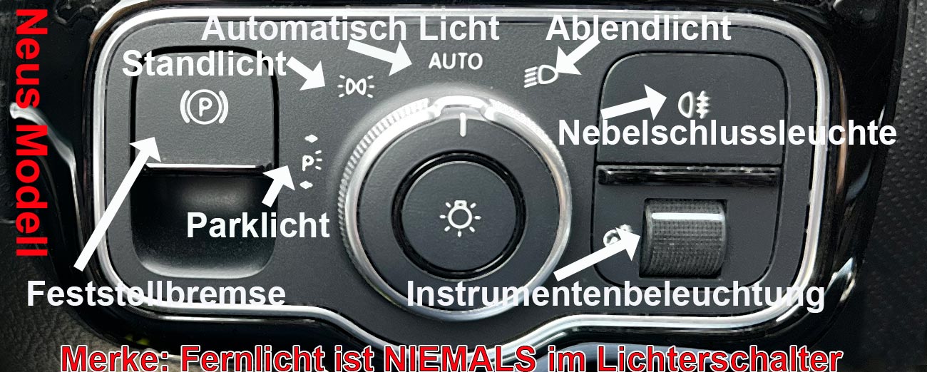 Lichtschalter neues Modell